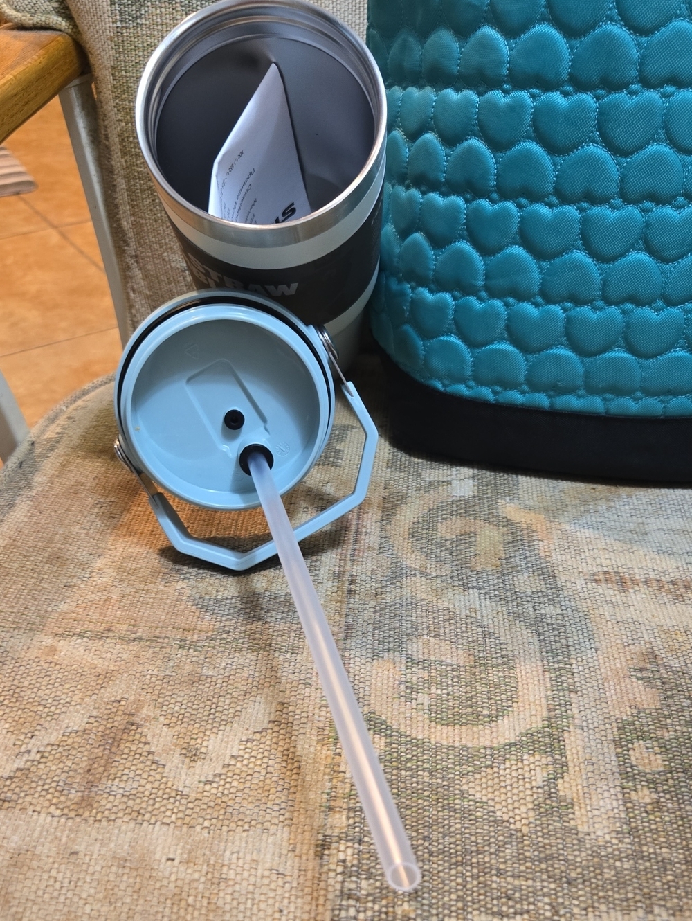 Stanley Flip Straw Tumbler - Light Blue - Picture 3 of 4